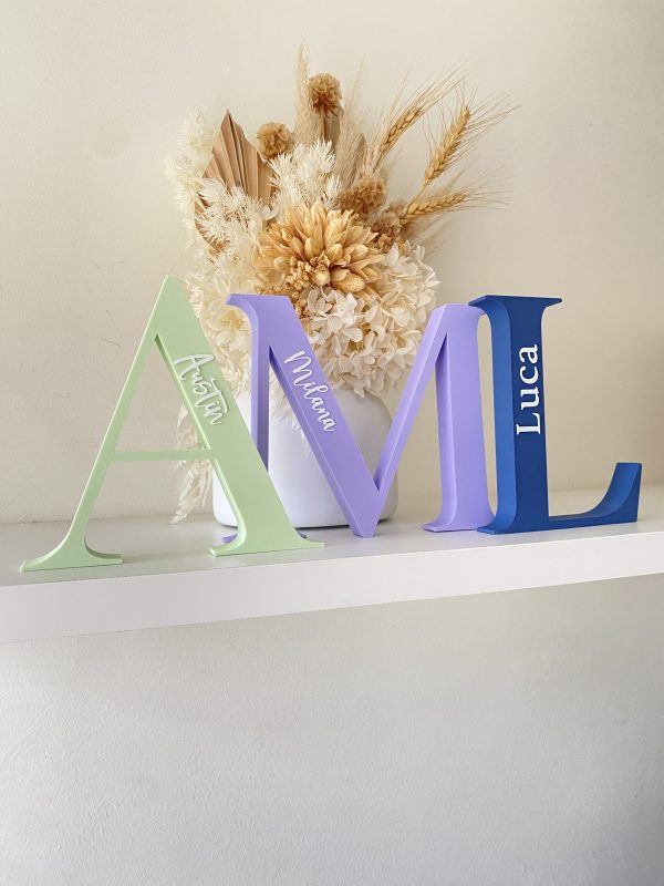 3D Block Letters