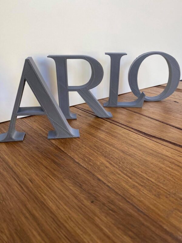 3D Block Letters - Small - Image 3