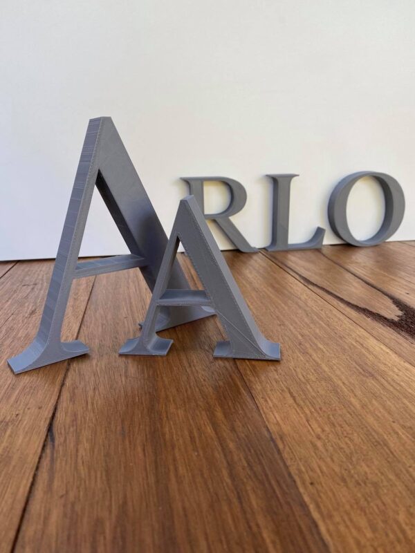 3D Block Letters - Small - Image 5