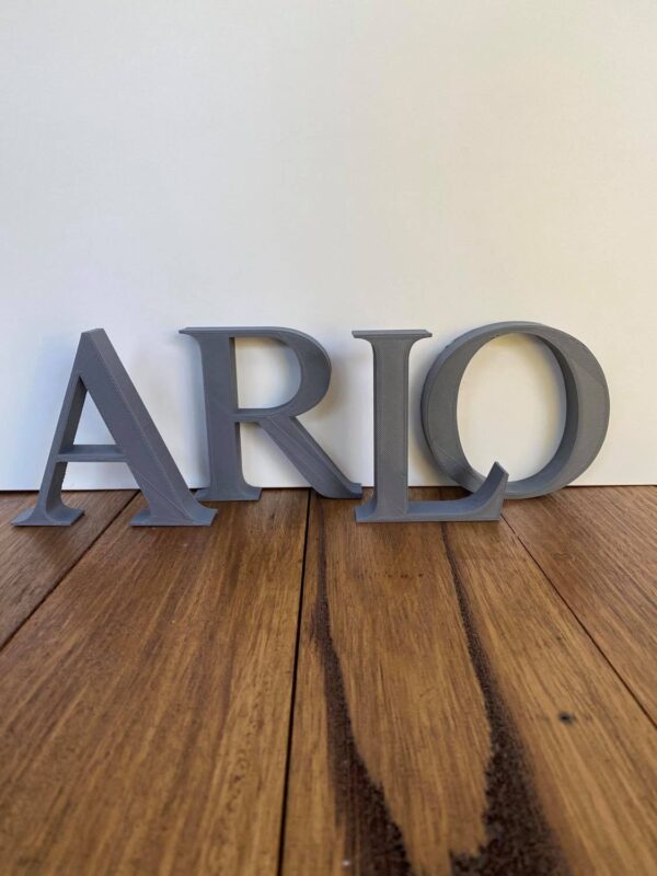 3D Block Letters - Small - Image 4