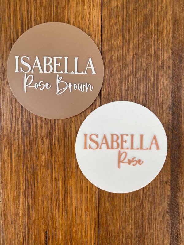 Name Plaque 1