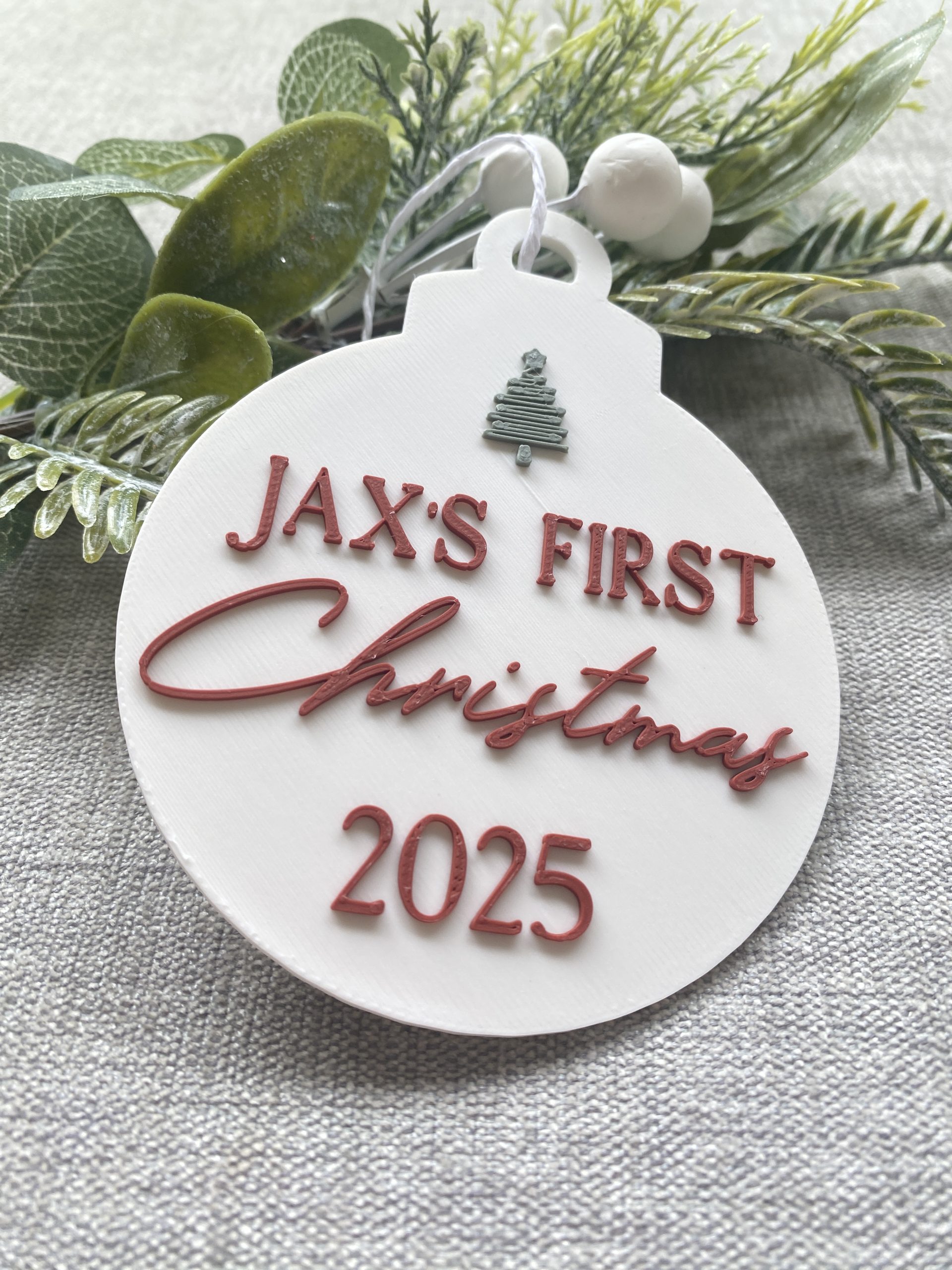 Baby's First Christmas Decoration - Image 3