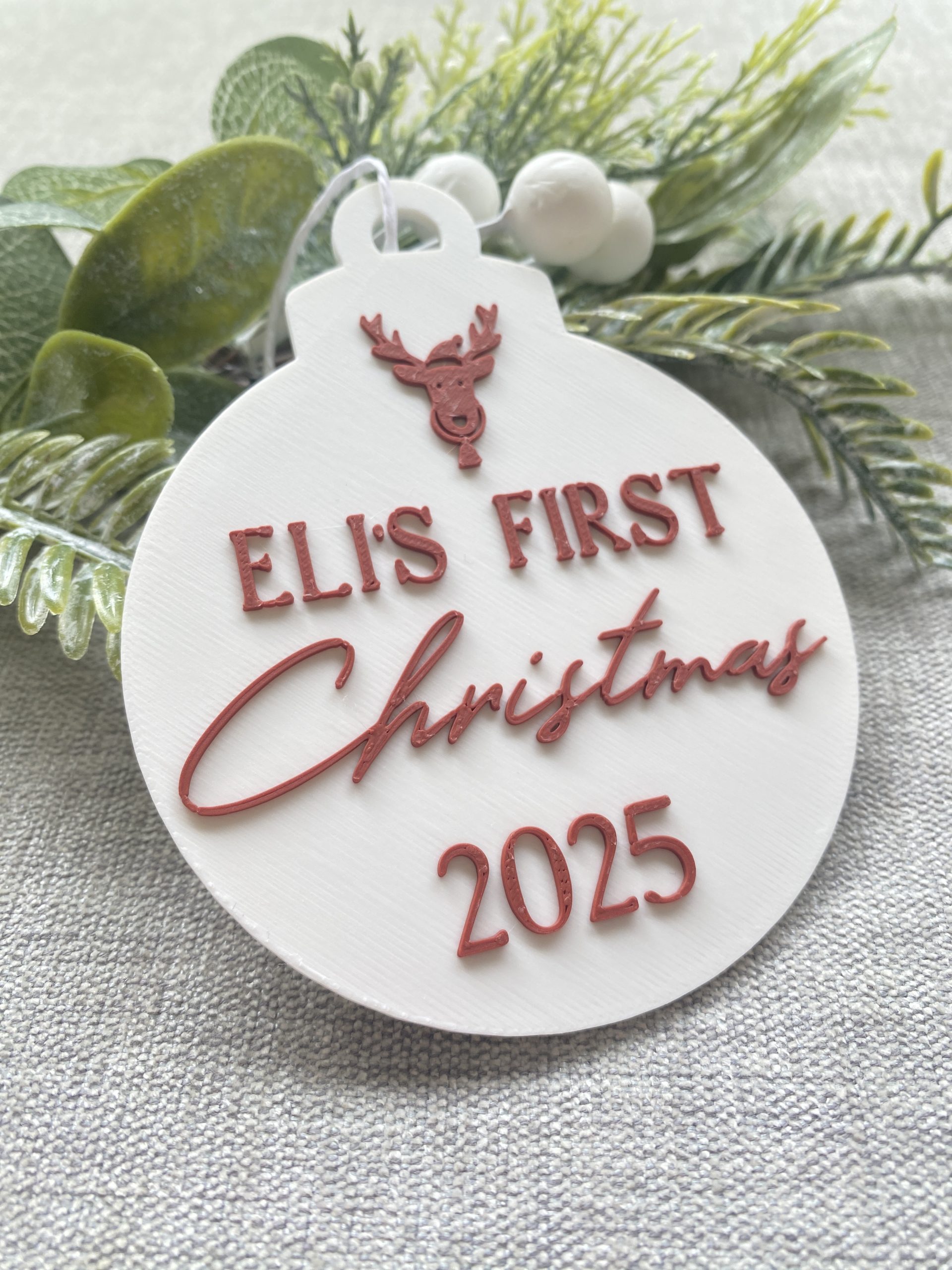 Baby's First Christmas Decoration - Image 2