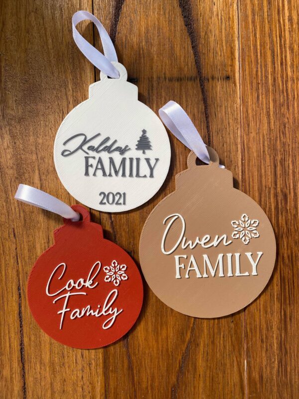 Family Christmas Decoration