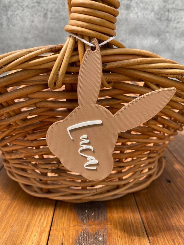 Easter Bunny Basket Tag - Image 2