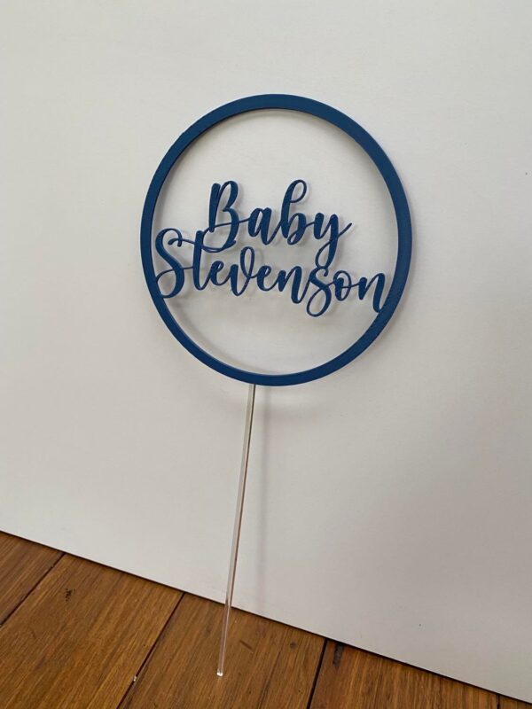 Baby Cake Topper