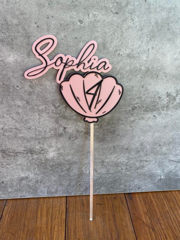 Shell Cake Topper - Image 3