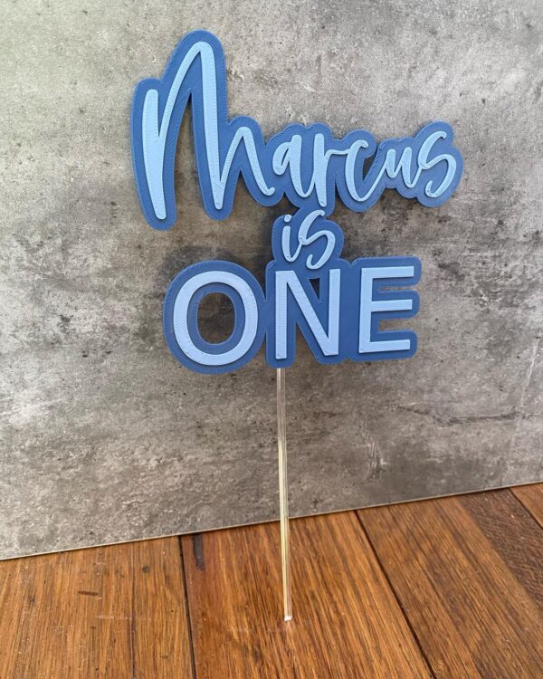 Birthday Cake Topper - Image 2