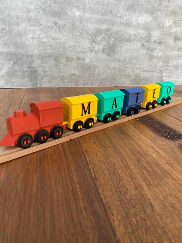 Decorative Personalised Train - Image 7