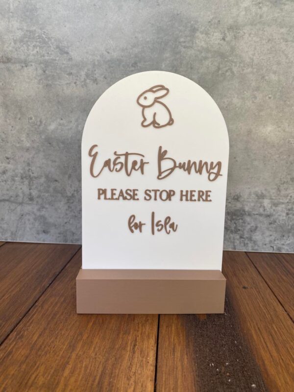 Easter Bunny Please Stop Here Arch - Image 3
