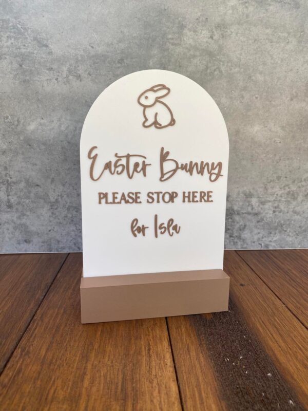 Easter Bunny Please Stop Here Arch - Image 2