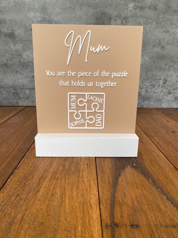 Missing Puzzle Piece Plaque - Image 5
