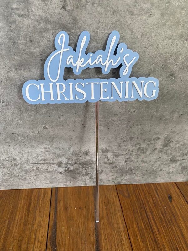 Baptism Cake Topper - Image 5