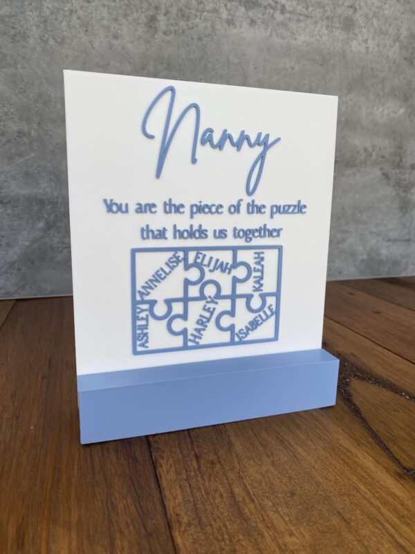 Missing Puzzle Piece Plaque - Image 2