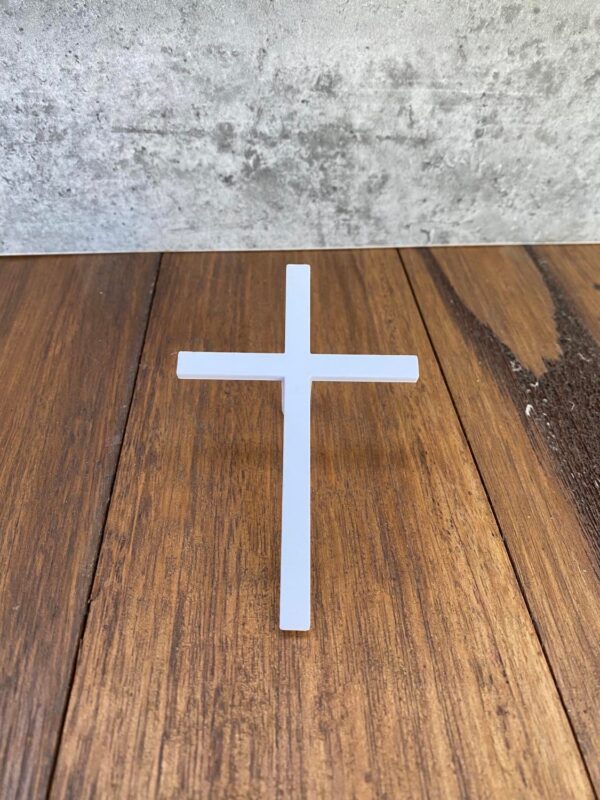 Front Cross Cake Topper