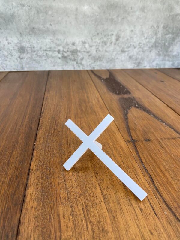 Front Cross Cake Topper - Image 5