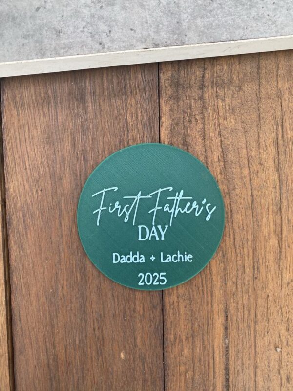 First Father's Day Plaque 1