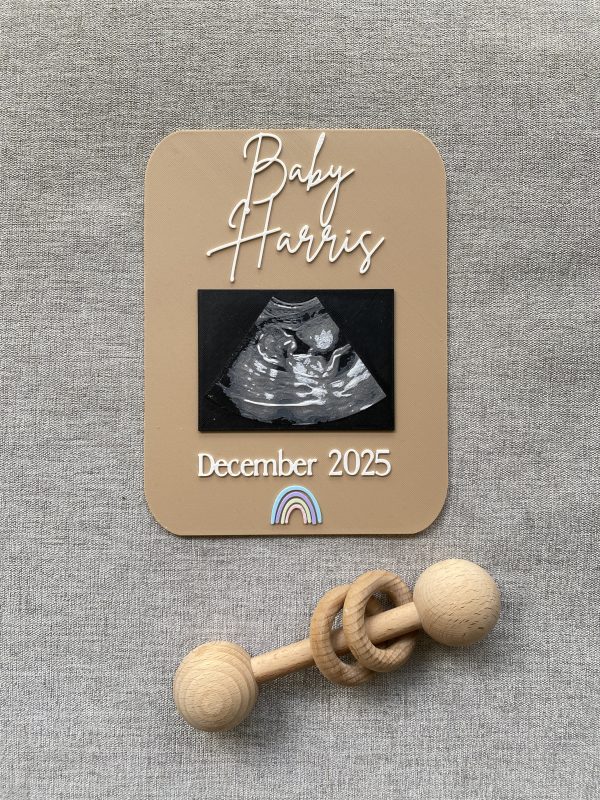 Pregnancy Announcement 3D Sonogram