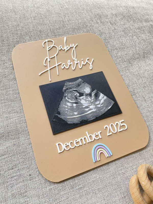 Pregnancy Announcement 3D Sonogram - Image 3