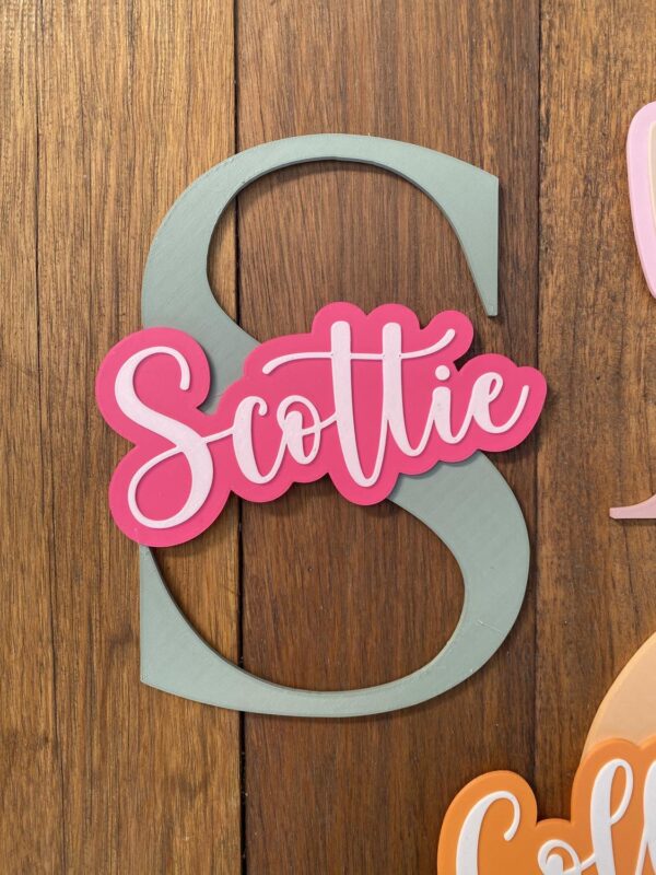 Name Letter Wall Decal - Image 4
