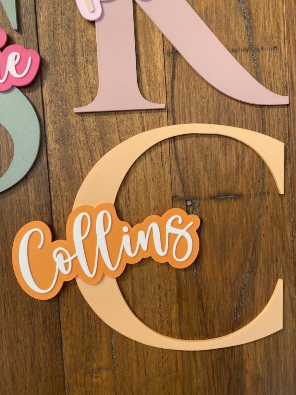 Name Letter Wall Decal - Image 5