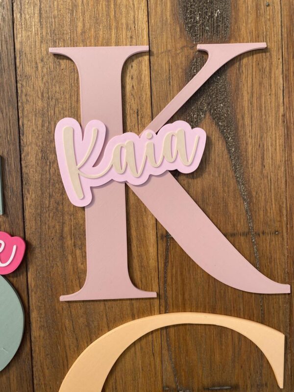Name Letter Wall Decal - Image 3