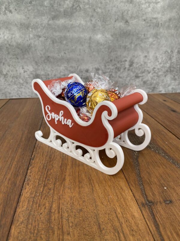Decorative Personalised Santa Sleigh - Image 7