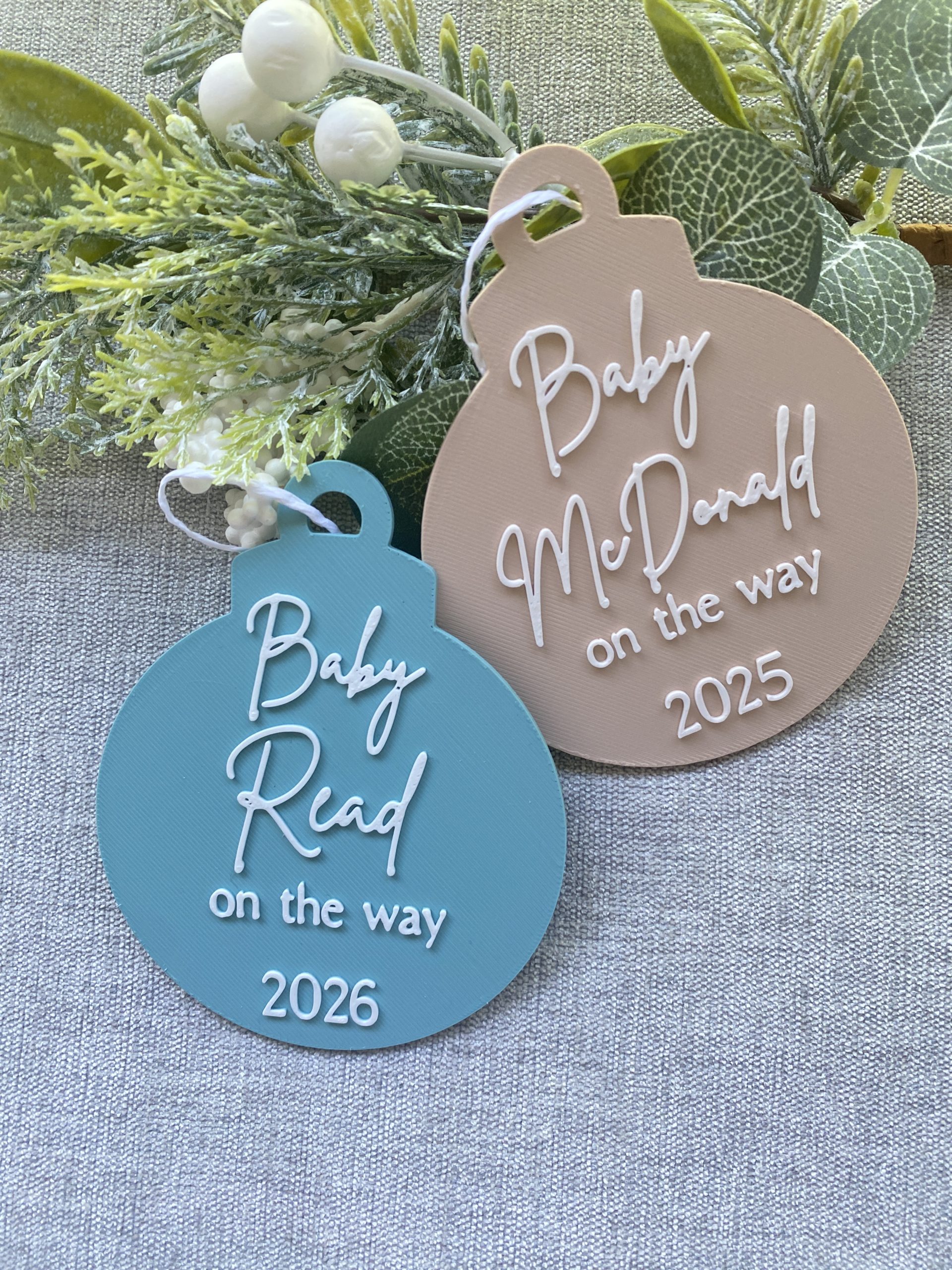 Baby On The Way Christmas Decoration - Image 2