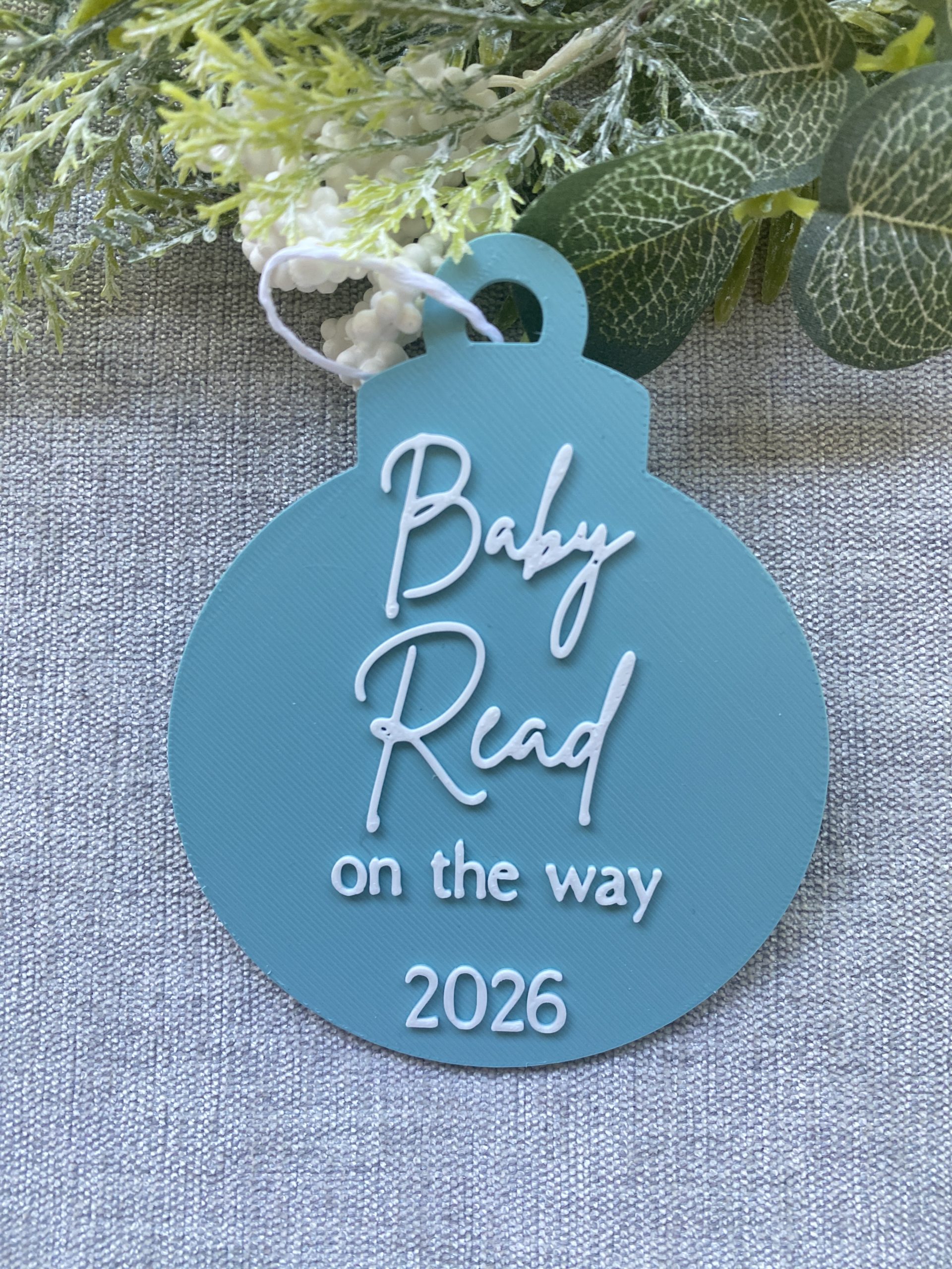 Baby On The Way Christmas Decoration