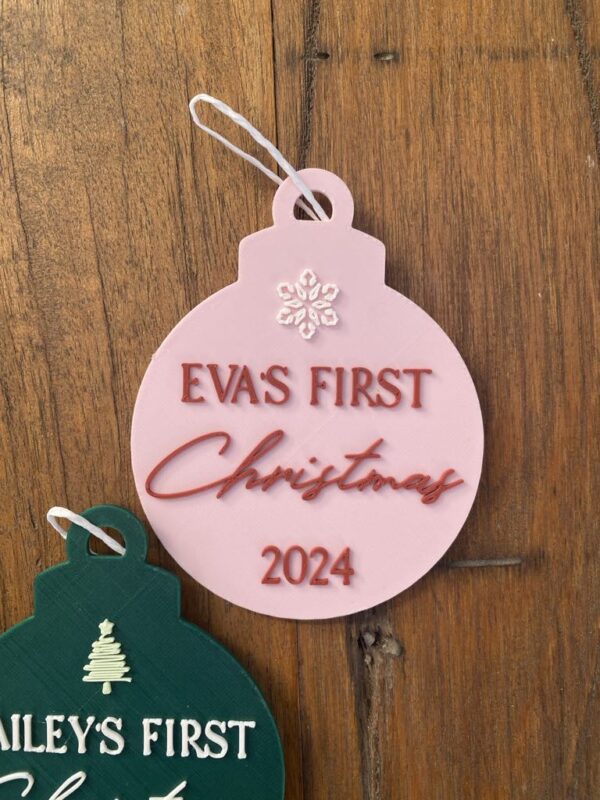 Baby's First Christmas Decoration - Image 4