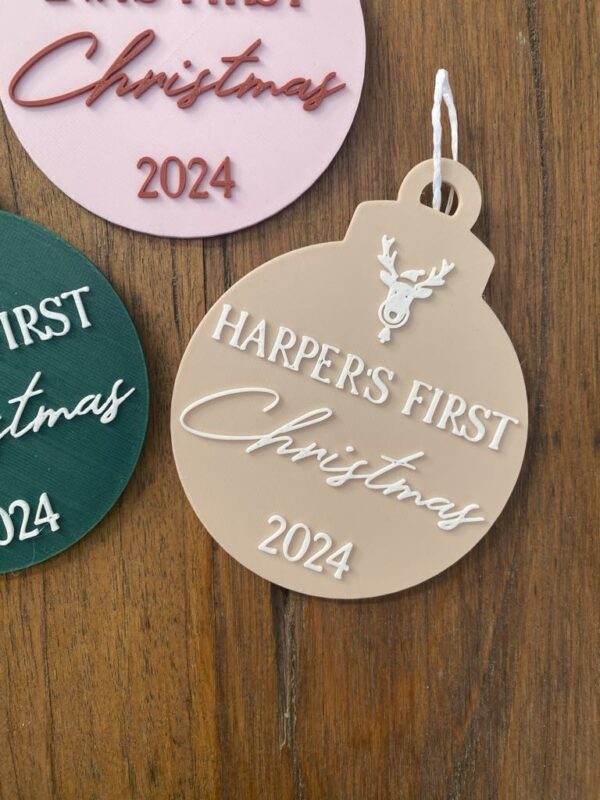 Baby's First Christmas Decoration - Image 3