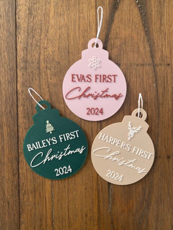 Baby's First Christmas Decoration