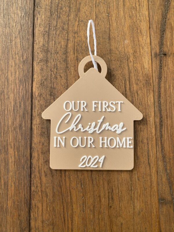 First Christmas Home Decoration