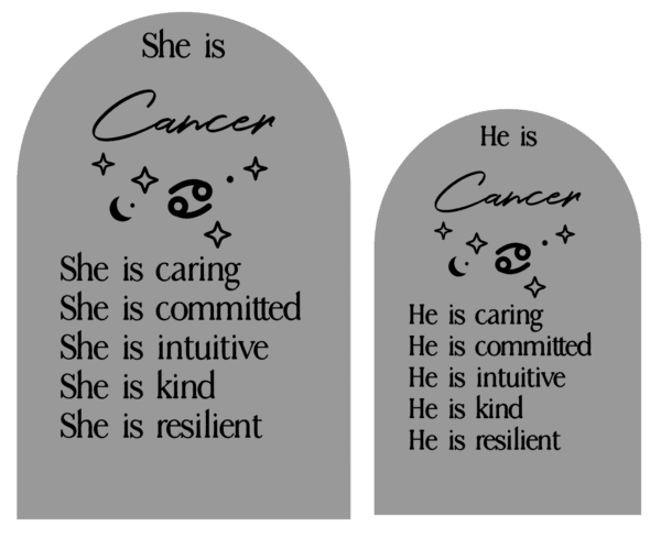 He/She Astrology Plaque - Image 13
