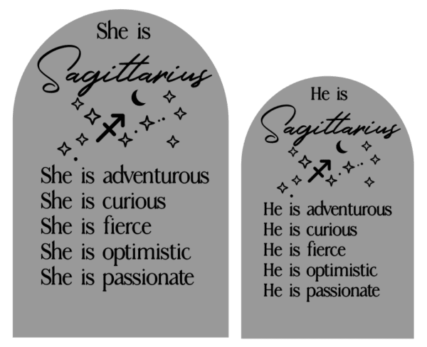 He/She Astrology Plaque - Image 17