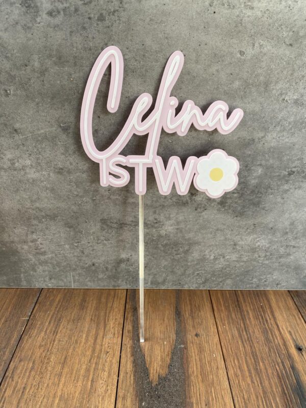 Daisy Cake Topper - Image 2