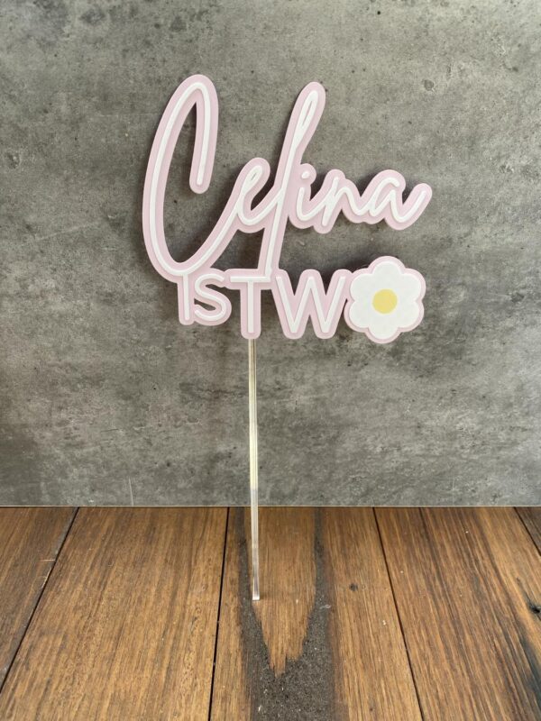 Daisy Cake Topper - Image 3
