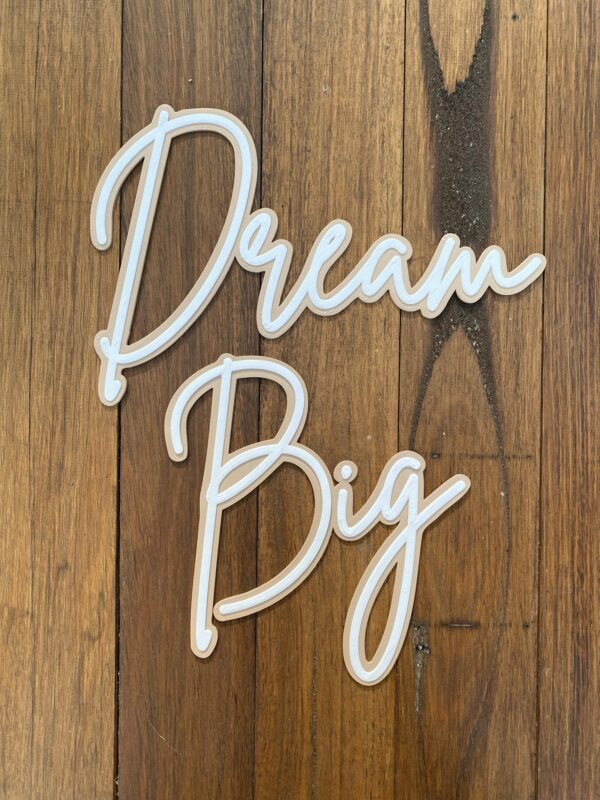 Dream Big Wall Decal