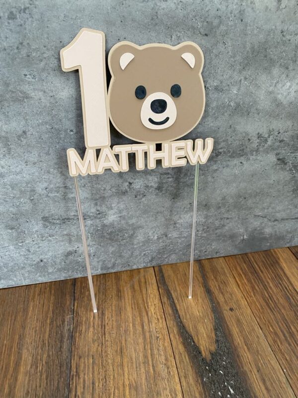 Bear Cake Topper - Image 3