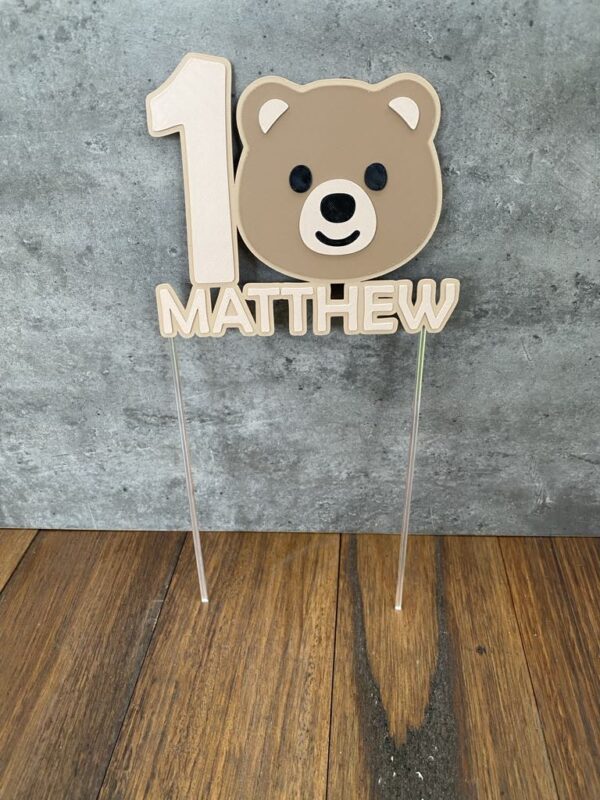 Bear Cake Topper - Image 4