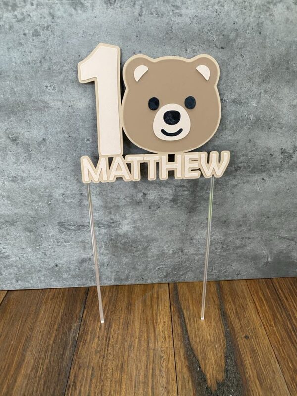 Bear Cake Topper