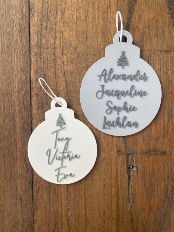 Family Names Christmas Decoration - Image 4