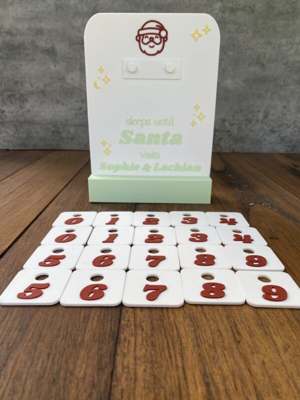 Christmas Countdown Plaque - Image 3