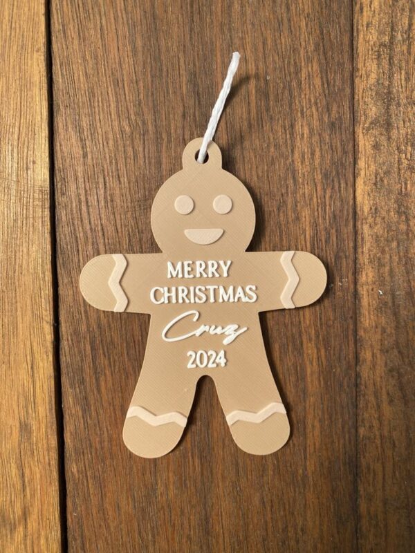 Gingerbread Man Christmas Decoration - Image 3