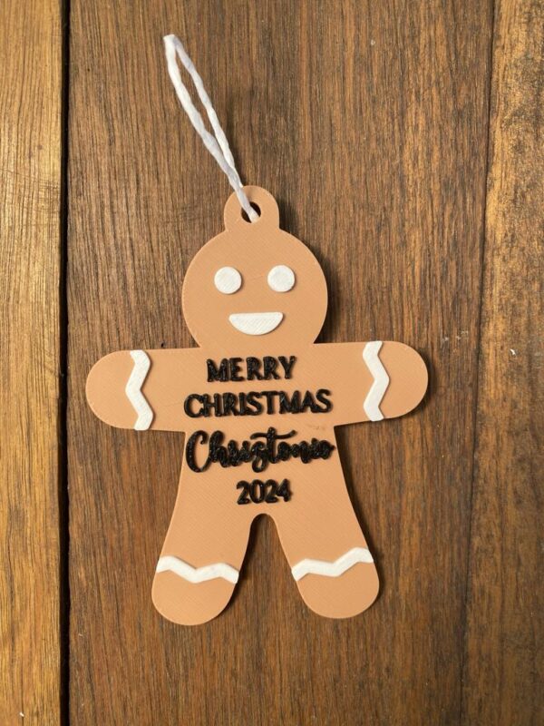 Gingerbread Man Christmas Decoration - Image 2