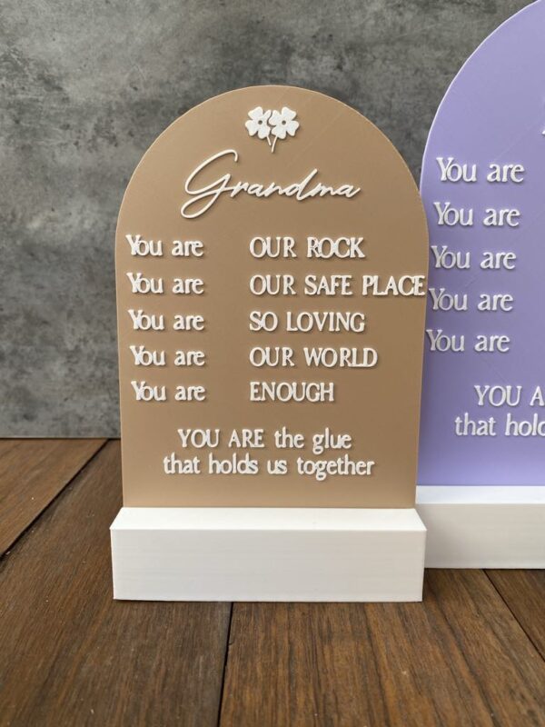 mothers day affirmation plaque